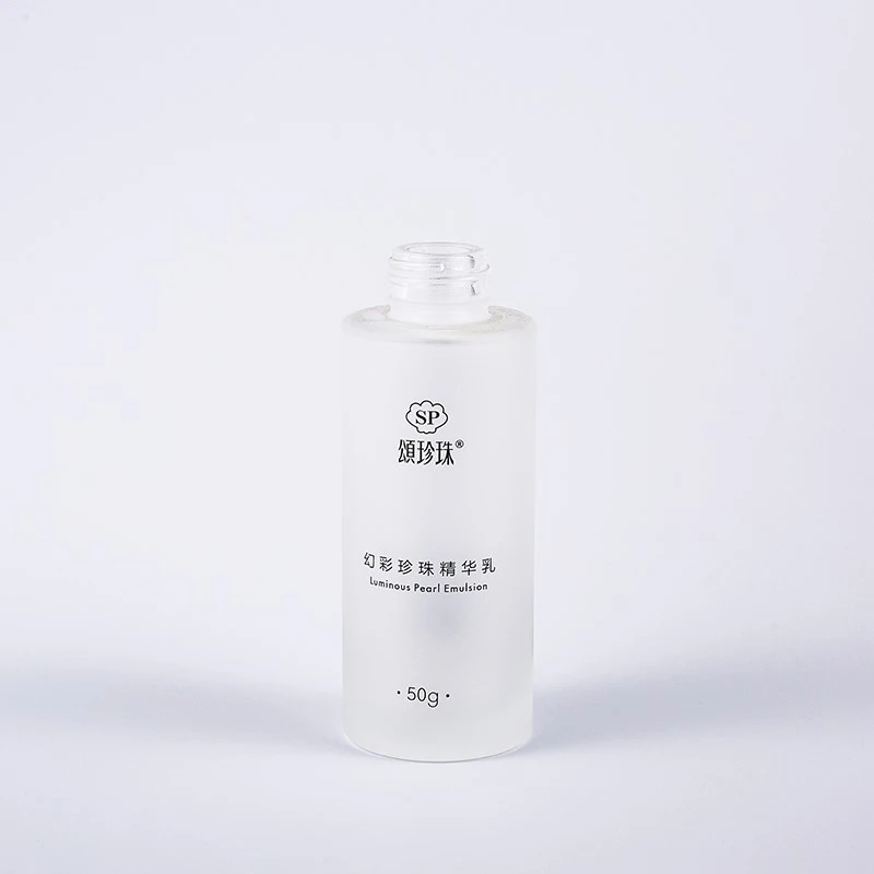 frosted Foundation Glass Bottle frosted Foundation Glass Bottle